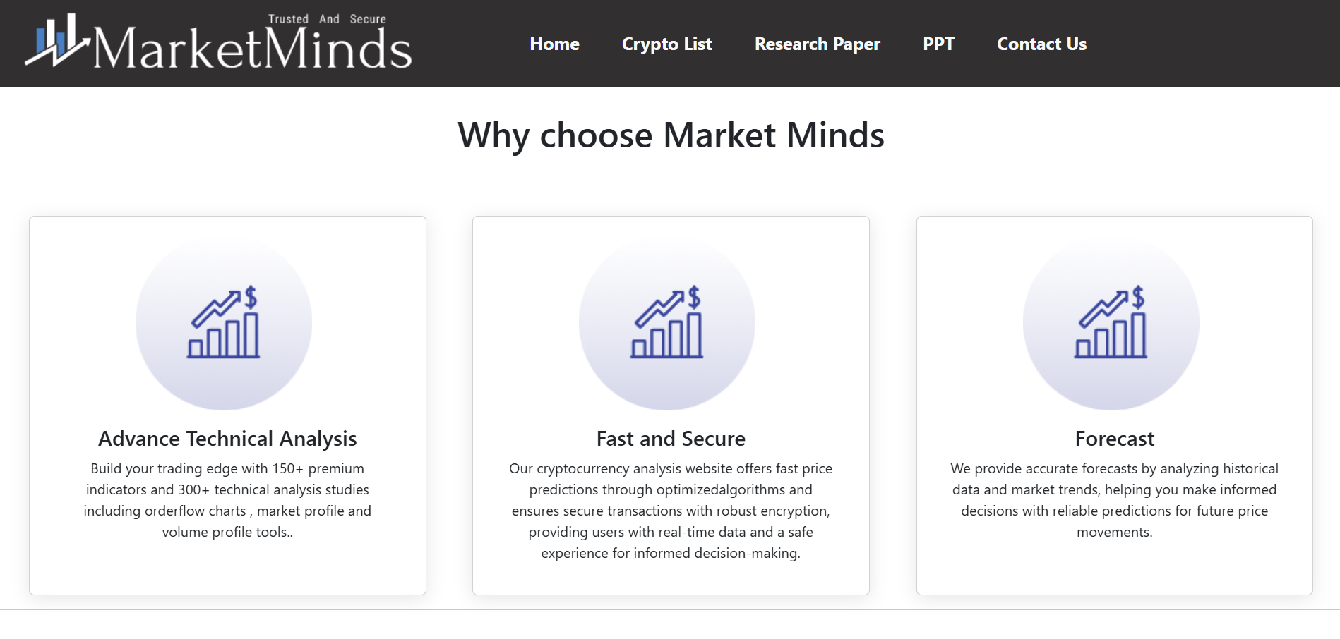 MarketMinds — project visual